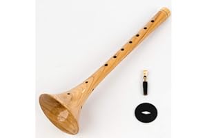 ETHNIC MUSICAL Zurna turco di qualità in legno di gelso con bocchino Ghamish incluso Tasti più popolari: Key G Sol