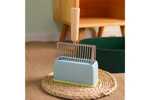 croselyu Pet Cat Litter Scoop Filter Cat Litter Cat Poop Cleaning Tool High-grade ABS Plastic Cat Litter Scoop Is Durable and Easy To Clean, 1 Pce (green)