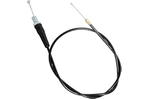 QAZAKY Câble d'Accélérateur Noir pour 49-150 cc, 4 Temps, VTT, Scooter, Cyclomoteur, Chopper, Pit Dirt Mini Bike XR50 CRF50 XR70 CRF70 XR80 CRF80 Z50R