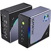 GMKtec Oyun Mini PC AMD Ryzen 7 H 255 (Y&uuml;kseltilmiş 8745HS) 32GB RAM &Ccedil;ift NIC LAN 2.5Gbps Masa&uuml;st&uuml; Bilgisayarlar 4K Ekran, Wi