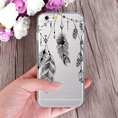 OOH COLOR Funda para Samsung Galaxy S7 Funda Silicona MGL041 pluma suave funda con dise  o ultrafina flexible