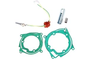 Apriciter 7Pcs Glow Plug Repair Kit, 12V 2KW 5 KW 8 KW Chinese Diesel Heater Ceramic Glow Plug, Air Diesel Parking Heater Repair Kit for Car Truck Boat Air Diesel Auxiliary Heater