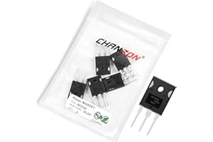 Chanzon IRFP250 TO-247 NMOS N-Channel Power MOSFET Transistor, High Power Dissipation (Pack of 5pcs)