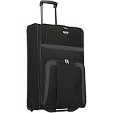 paklite 2 Wheels Travel Suitcase, Large Suitcase with Wheels, Orlando, Classic Soft Shell Trolley with Timeless Design, 73 cm