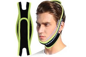 TARSHYRY Visage Minceur Ceinture, Minceur Ceinture Menton, En V Minceur Sangle Faciale Double Réducteur De Menton Bande De Lifting Pour Les Hommes