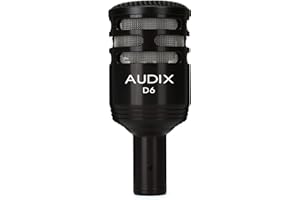 Audix D6 Hochwertiges dynamisches Mikrofon für Instrumente mit Tieffrequenzanteilen