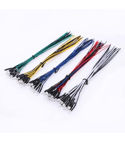 Chanzon 50pcs 5mm Led-Halter für Leuchtdioden,Diodenleuchten,Glühbirne