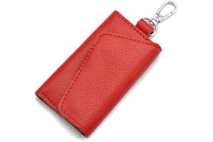 Brilliance Co Astuccio portachiavi, in pelle, con portachiavi in pelle