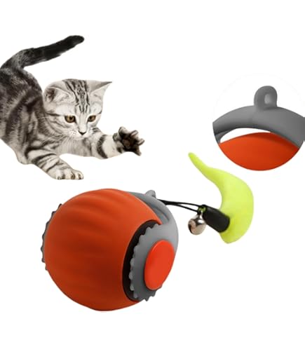 Giocattolo Elettrico Per Gatti - Palla Automatica Con Movimento Intelligente E 2 Modalità Di Gioco - Foto 3