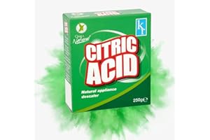 KROZ Citric Acid for Cleaning Natural Appliance Descaler Limescale Remover Multi Purpose Home Cleaner Non Toxic Citric Acid for Elderflower Cordial Descaler for Cleaning Appliances