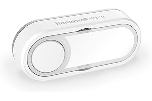Honeywell Home Bouton poussoir sans fil IP55, Blanc - DCP511