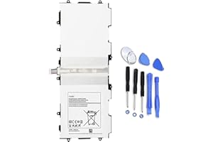 HUBEI T4500E T4500C Reemplazo de batería de Tableta para Samsung Galaxy Tab 3 10.1 GT-P5200 (3G y WiFi) GT-P5210 (WiFi) GT-P5220 (LTE, 3G y WiFi) GT-P5213 P5210 P5200 P5220 P5213 (3.8V 6800mAh 25.84Wh)