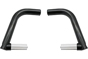 P4B | Embouts de guidon en aluminium | Cornes de guidon | Barends | Pour diamètre 22,2 mm | Serrage intérieur | 1 paire (2 pièces)