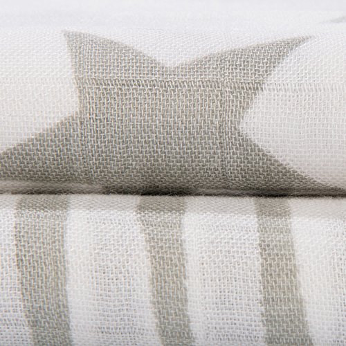 Prana Earth Baby – 2er Set Bambus Musselintuch Pucktuch – Bio Baby-Tuch – Erstlingsdecke & Musselintuch Für Mädchen & Jungen - 4