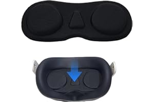 ZERQUELL VR Objektivschutz, VR Lens Protector Cover, Kompatibel mit Meta Quest 3S, Quest 3/2/1, 3S Xbox Edition, Vision Pro, Valve Index, Rift S und Pico 4, Oculus RiftS, Kratzern und Staub