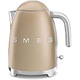 Smeg KLF03CHMEU 1700 ML Paslanmaz &Ccedil;elik Mat Gold Su Isıtıcı Kettle
