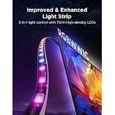 Govee 3S Pro TR Arkası Led Şerit Ambiyans Aydınlatma, TV Renk Senkronizasyonu 55-65 in&ccedil; TV'ler ile Uyumludur