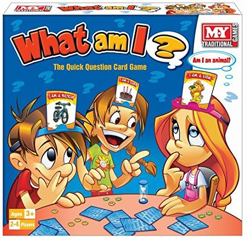 What Am I Family Card Game for Children | Quick Question Card Game Suitable for Adults and Kids