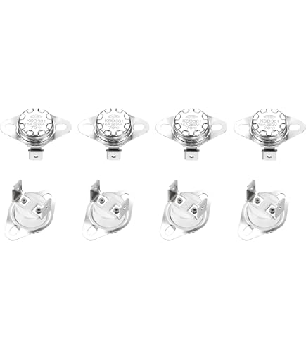 Interrupteur Thermostatique Uxcell 70°C 10A NC - Lot De 2 Pièces - Neuf En Emballage D'origine