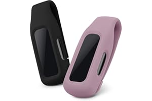 kwmobile Uchwyt na klips kompatybilny z Fitbit Inspire 3 / Inspire 2 / Ace 3 - silikonowy uchwyt fitness tracker - bez trackera