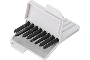FOLANDA Protector de Cera, 8 Filtros de Protección de Cera para Audífonos de 0.079 In para Oticon, Filtros de Protección de Cera Impermeables Y a Prueba de Polvo, Kit de Limpieza de Audífonos