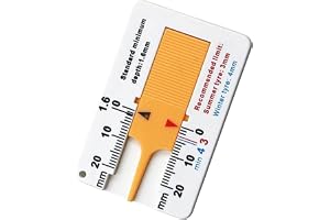Tire Tread Depth Gauge | Tyre Tread Depth Gauge,Tire Tread Depth Measuring Tool, 0-20 mm Tire Gauge