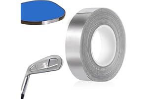 BOXOB 0,5 Gramme/Pouce Ruban de Plomb pour Raquettes de Pickleball, 1,27 x 254cm Ruban de Plomb pour Clubs de Golf Ruban de Plomb Adhésif pour Raquette de Tennis Pickleball Clubs de Golf