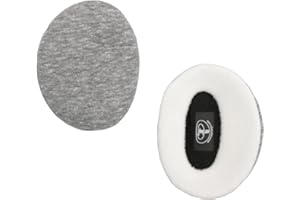 earbags Ohrenwärmer Standard, grau meliert, L, Fleece