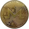 XMR Monero Coins Commemorative Coins For Collection Art Collection Gold Plated Bitcoin Specie Ethereum Coins Coins Hard Currency-Gold