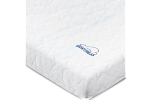 ‎WOWTTRELAX WOWTTRELAX Matratzen Topper 160x200, Öko-Tex Zertifiziert, 6 cm Höhe Gel Memory Foam Topper, Viscoelastische Matratzenauflage Gelschaum Matratzentopper mit Abnehmbarem und Waschbarem Bezug