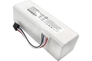 ZUIRUNDA Batteria agli ioni di litio da 14,4 V, 6500 mAh, ricambio per Xiaomi Mijia 1C Stytj01zhm