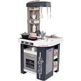 Smoby, 311056, Smoby Tefal Studio Mutfak, Oyuncak Mutfak Aletleri, &Ccedil;oklu Aksesuar, Fonksiyonel, Elektronik Ses Mod&uuml;ll&uuml;, Pilli