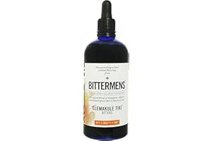 Bittermens Elemakule Tiki Bitter, 14.6cl, 44% ABV, Premium Bitter to Add Depth and Flavour to Food & Cocktails, Cinnamon, Clove, Allspice and Citrus Notes, Made in New Orleans, Dropper Bottle