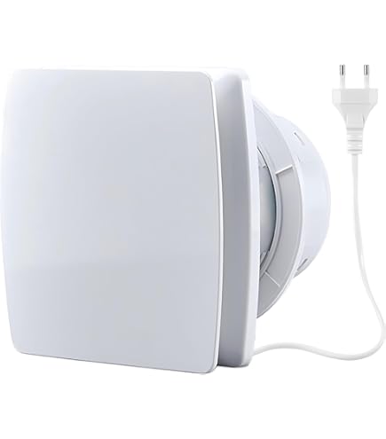 Ventilator de baie Turbionaire RING 120 SW, Alb, Clapeta antiretur, Diametru racord 120 mm, Silentios, Protectie IPX4, Dubla aspiratie frontala si perimetrala