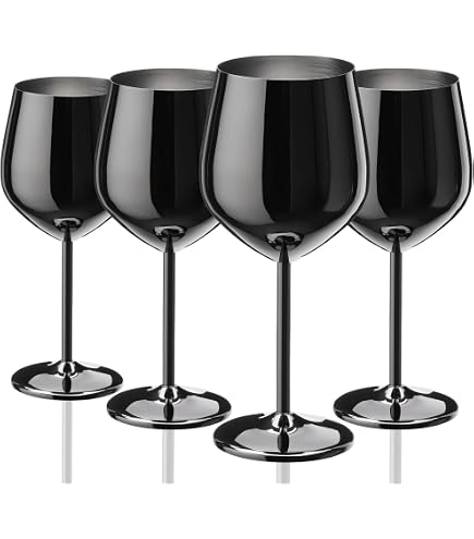 Silipint Bicchieri da vino in silicone infrangibili