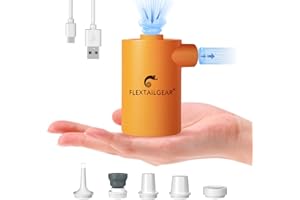 FLEXTAILGEAR MAX Pump 2020 Bomba de Aire portátil con batería Recargable de 3600 Ma USD inflado desinflado rápidos Utilizado para colchón de Aire Juguetes de Piscina círculo de natación
