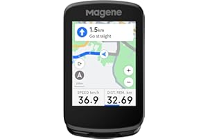 Magene C506 Ciclocomputer GPS Senza Fili, Navigazione Cartografica, Schermo a Colori Tangibile, WiFi&Bluetooth, Allenamento Ciclismo, Promemoria Intelligenti, Contachilometri Bici Impermeabile