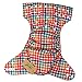 iZiv(TM) Newborn Organic Infant Waterproof/Adjustable/Reusable/Washable Pocket Cloth Diaper Fit Babies 0-3 Years(Red Blue)