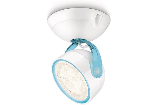 Philips DYNA spot LED orientable luminaire d'intérieur Bleu Matières synthétiques