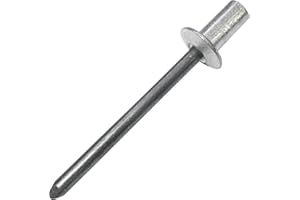 AERZETIX - Juego de 20 remaches sellados/estancos ciegos Ø4.8x10mm - remache pop - remache con ruptura de vástago - C48053