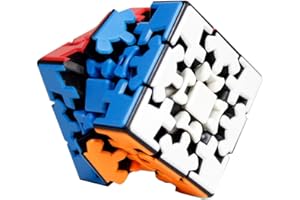 OOSTIFUN FunnyGoo YuMo Gear Cube 3x3 Puzzlewürfel 3D Puzzle 3x3x3 Würfel Smooth Puzzle Smooth Cube Twist Puzzle Cube Multi Color