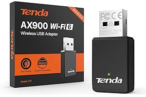 ‎TENDA Tenda WLAN USB Stick Adapter für PC, AX900 Dualband 5G/2.4G, WPA2, Soft-AP, MU-MIMO, USB 2.0, Windows 7/10/11
