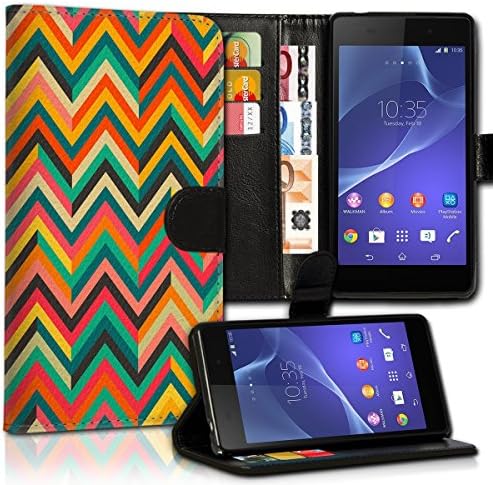 Wicostar Book-Style Flip Mobile Phone Case Protective Shell Cover Case for Sony Xperia Z5 – Flip Case MVD125