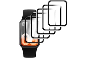Dlxiks 5 stycken, skyddsfilm för Xiaomi Smart Band 10 Pro, 3D full cover HD flexibelt skärmskydd, ultrabeständig, anti-repor