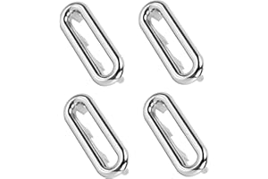 HYXODJY 4 Piezas Cubierta De Desbordamiento De Fregadero Anillo De Cubierta De Desbordamiento Tapa Rebosadero para Fregadero Anillo De Rebose del Fregadero Tapa De Tapón De Drenaje