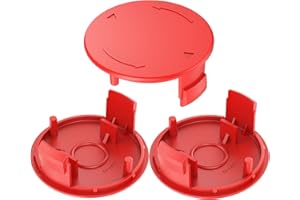 TRUSTLIONTEK 3 Stück F016F04841 Spulenabdeckung, Rasentrimmer Spulenkappe kompatibel mit Bosch Afs 23-37 Trimmerfaden Rasenmäher Ersatzteil für Bosch AFS 23-37 Schneidemaschine