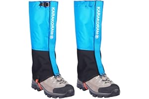 ‎HIDEWALKER Gamaschen Wasserdicht Wandern Leg Guards Gaiter for Herren Damen Kinder Outdoor Jagd Regengamaschen Fahrrad wanderzubehör