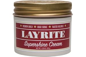 Layrite Crema Supershine 120g | Tenuta Media | Solubile in Acqua | Alta Lucentezza
