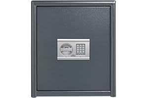 ‎BURG WÄCHTER Burg-Wächter Kurzwaffentresor mit elektronischem Zahlenschloss, Magno, Widerstandsgrad 0, Einbruchschutz EN 1143-1, VdS-geprüft, 51 l, 80 kg, Magno M 540 E, Schwarz