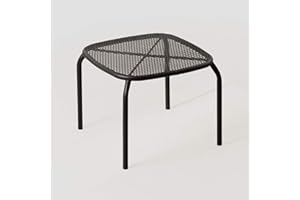 SKLUM Table d´appoint extérieur Dylha Noir